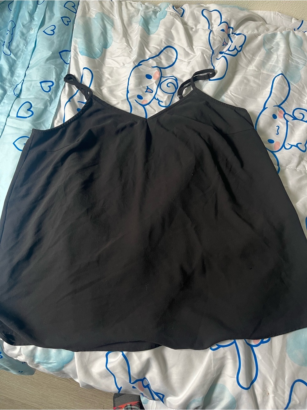 torrid Black V-Neck Spaghetti Strap Cami